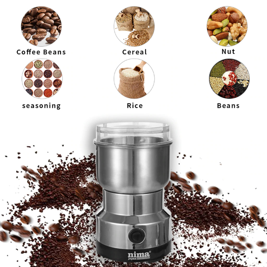 STAINLESS STEEL ELECTRIC COFFEE GRINDER