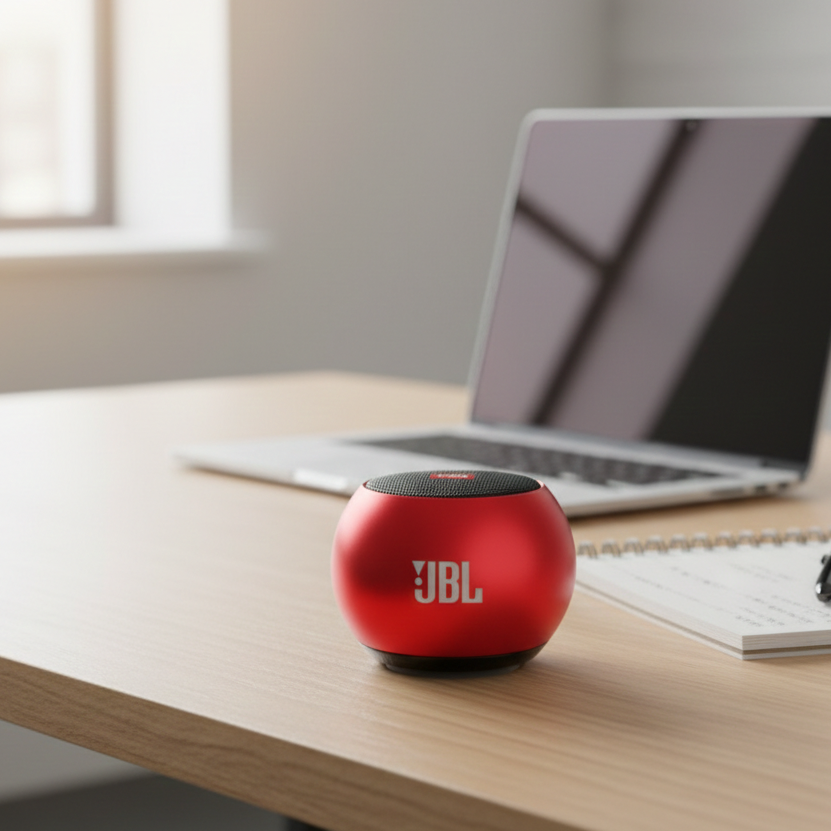 M3 Mini Portable Wireless Bluetooth Speaker with Metal Finish