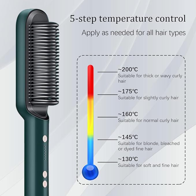 Hair Straightener Brush