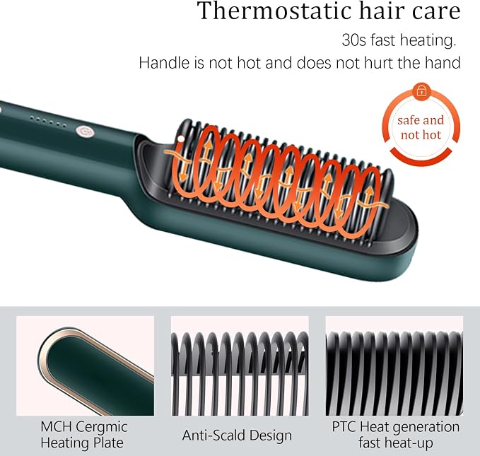 Hair Straightener Brush
