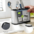 Stainless Steel Cutlery Bucket