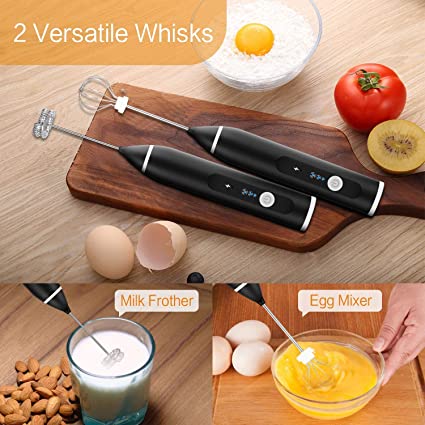 Rechargeable Electric Coffee Mixer