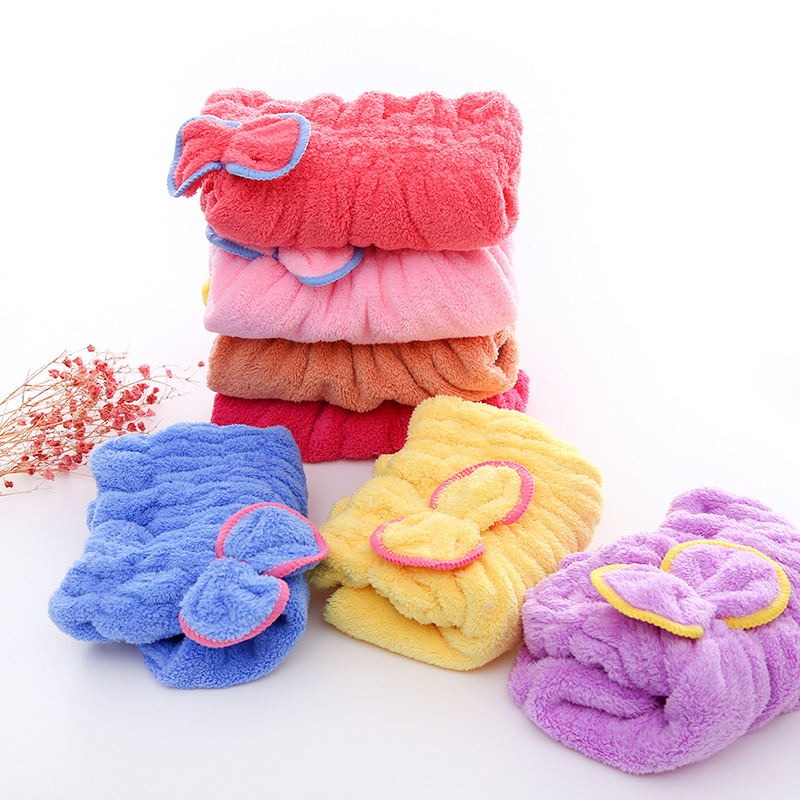 Pack of 02 Soft Microfiber Flower Cap