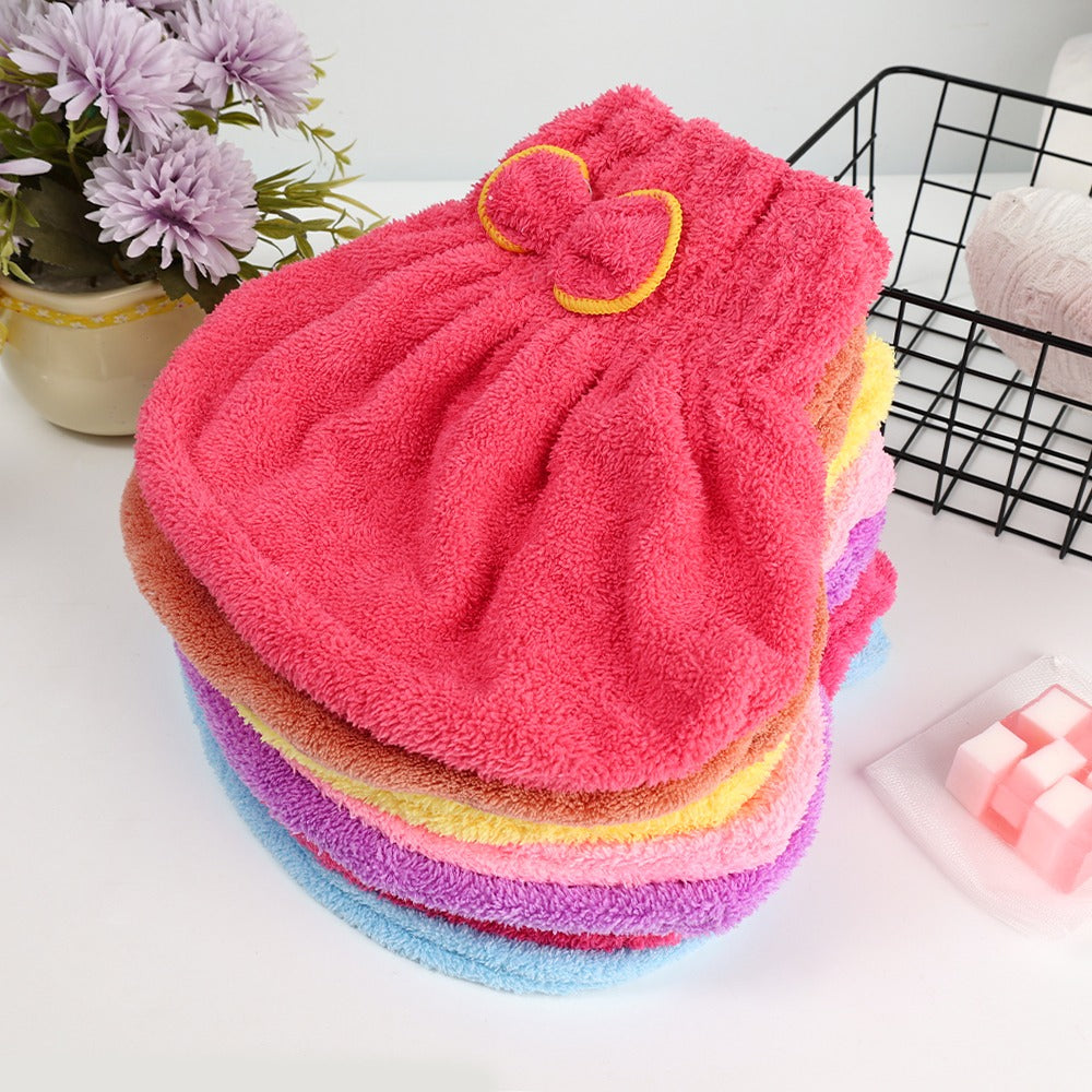 Pack of 02 Soft Microfiber Flower Cap