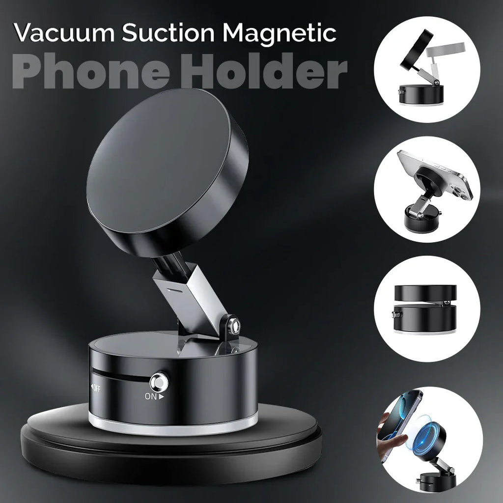 Vacuum Magnetic Phone Holder for Car Dashboard