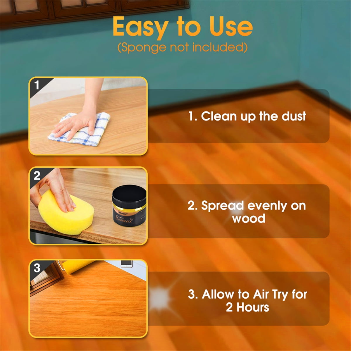 Wax Wood Seasoning Beewax Polish